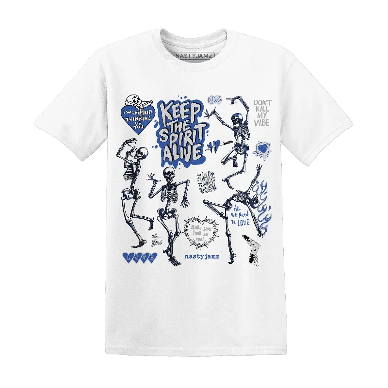 Stylish Unisex Outfit Ideas VaporMax Game Royal Blue NastyJamz T-Shirt Match Keep The Spirit Alive