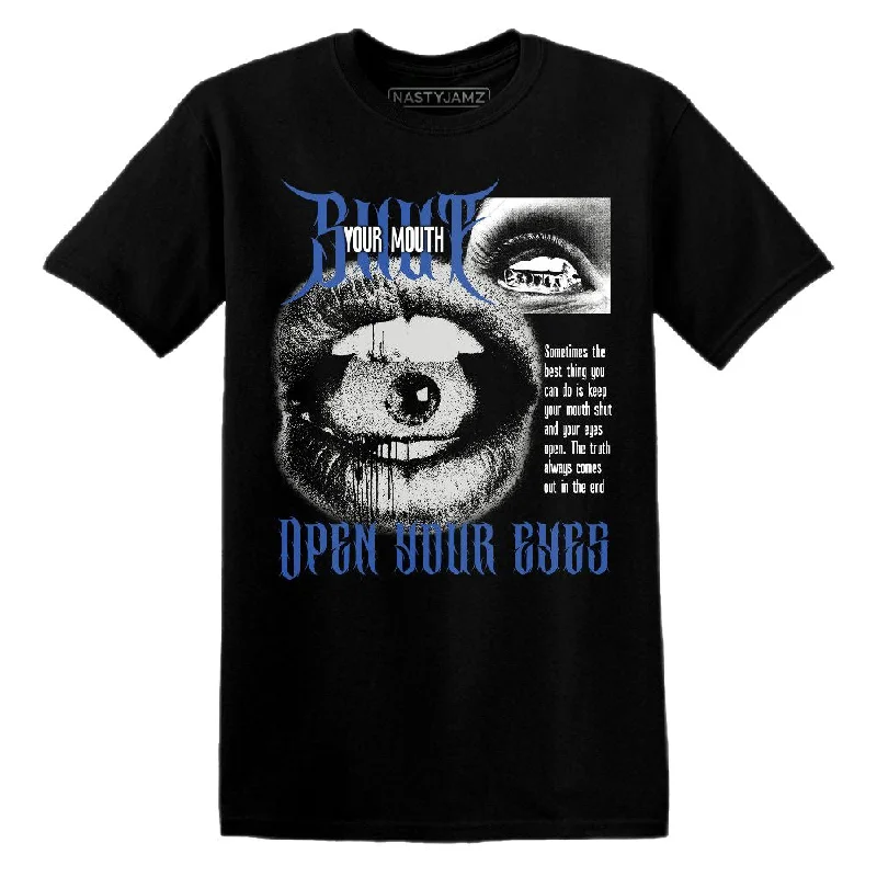 Urban-Inspired Unisex Fashion Pieces VaporMax Game Royal Blue NastyJamz T Shirt Match Shut Your Mouth Urban-Inspired Unisex Fashion Pieces VaporMax Game Royal Blue NastyJamz T Shirt Match Shut Your Mouth