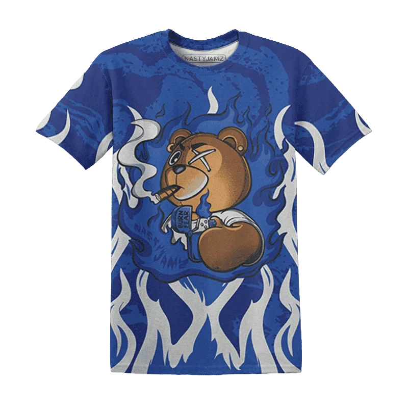 Classic And Timeless Gender-Neutral Fashion NastyJamz VaporMax Game Royal Blue T-Shirt Match BER Burn Fear All-Over Print Classic And Timeless Gender-Neutral Fashion NastyJamz VaporMax Game Royal Blue T-Shirt Match BER Burn Fear All-Over Print