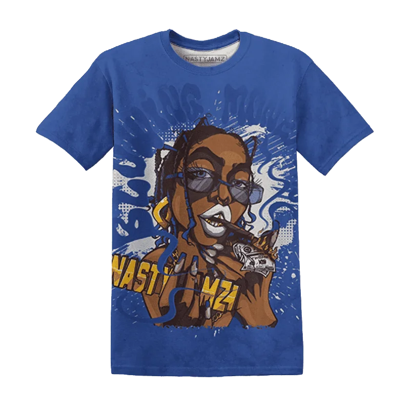 Versatile Unisex Layering Pieces NastyJamz VaporMax Game Royal Blue T-Shirt Match Blowing Money Fast Girl All-Over Print Versatile Unisex Layering Pieces NastyJamz VaporMax Game Royal Blue T-Shirt Match Blowing Money Fast Girl All-Over Print
