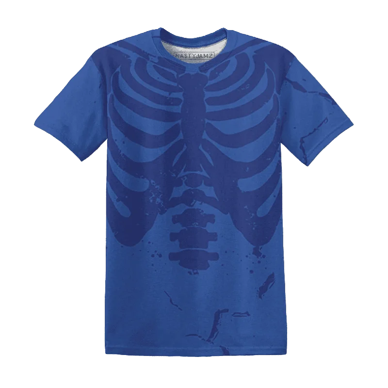 Urban-Inspired Unisex Fashion Trends NastyJamz VaporMax Game Royal Blue T-Shirt Match Skeleton Y2k All-Over Print Urban-Inspired Unisex Fashion Trends NastyJamz VaporMax Game Royal Blue T-Shirt Match Skeleton Y2k All-Over Print