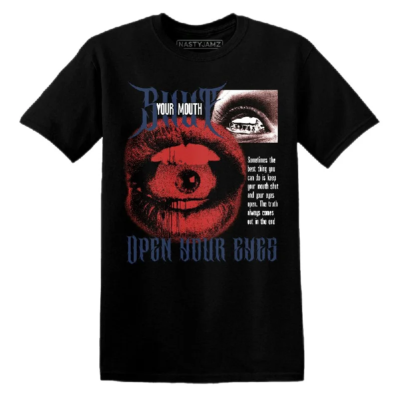 High-Quality Unisex Basics For Everyday Wear VaporMax Gold Navy Midnight NastyJamz T-Shirt Match Shut Your Mouth High-Quality Unisex Basics For Everyday Wear VaporMax Gold Navy Midnight NastyJamz T-Shirt Match Shut Your Mouth