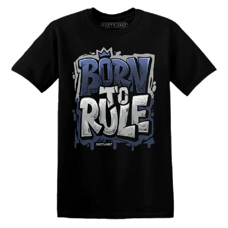 Lightweight And Breathable Unisex Wear VaporMax Metallic Navy Midnight NastyJamz T-Shirt Match Born To Rule Lightweight And Breathable Unisex Wear VaporMax Metallic Navy Midnight NastyJamz T-Shirt Match Born To Rule