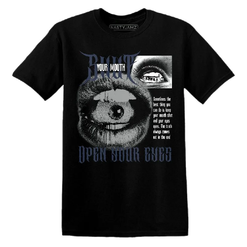 Modern Unisex Streetwear Outfits VaporMax Metallic Navy Midnight NastyJamz T-Shirt Match Shut Your Mouth Modern Unisex Streetwear Outfits VaporMax Metallic Navy Midnight NastyJamz T-Shirt Match Shut Your Mouth