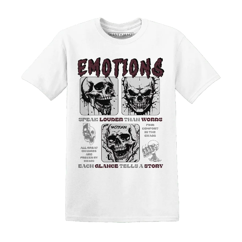 Urban Unisex Fashion Outfits VaporMax Night Burgundy NastyJamz T-Shirt Match Emotions Skull Urban Unisex Fashion Outfits VaporMax Night Burgundy NastyJamz T-Shirt Match Emotions Skull