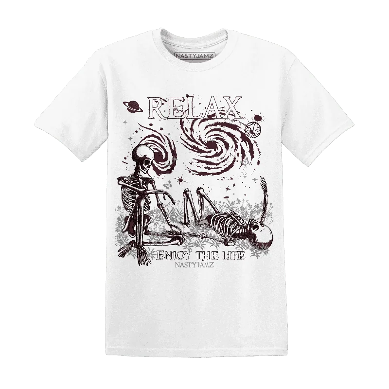 Relaxed-Fit Unisex Fashion For All-Day Comfort VaporMax Night Burgundy NastyJamz T-Shirt Match Relax Relaxed-Fit Unisex Fashion For All-Day Comfort VaporMax Night Burgundy NastyJamz T-Shirt Match Relax