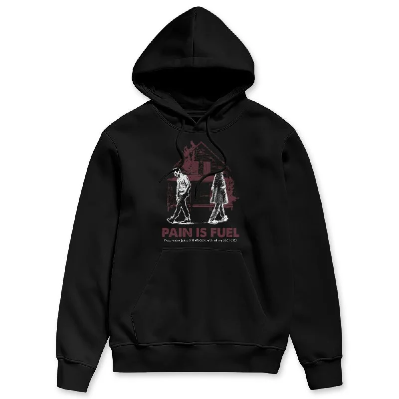 Casual Yet Sophisticated Unisex Fashion Break Fashion Norms VaporMax Night Maron Burgundy NastyJamz Hoodie Match Pain Is Fuel Casual Yet Sophisticated Unisex Fashion Break Fashion Norms VaporMax Night Maron Burgundy NastyJamz Hoodie Match Pain Is Fuel
