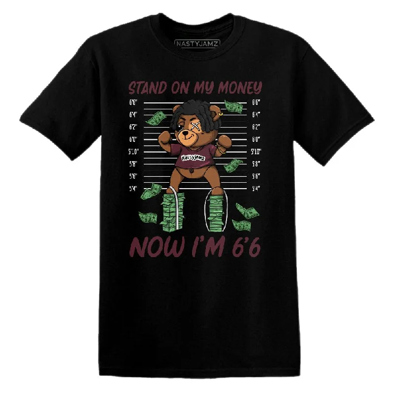 Unisex Everyday Fashion Essentials VaporMax Night Maron Burgundy NastyJamz T Shirt Match BER Stand On Money Unisex Everyday Fashion Essentials VaporMax Night Maron Burgundy NastyJamz T Shirt Match BER Stand On Money