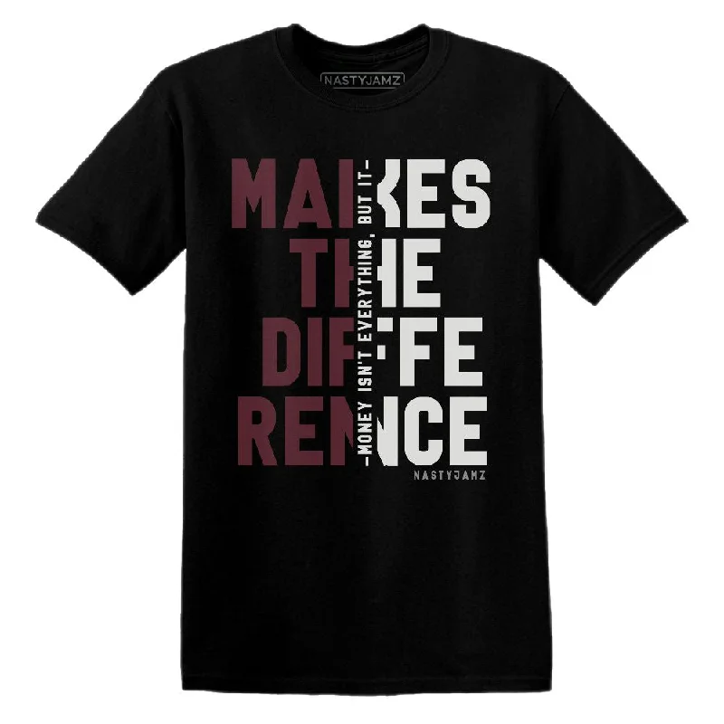 Versatile Gender-Free Wardrobe Essentials VaporMax Night Maron Burgundy NastyJamz T-Shirt Match Money Makes Difference