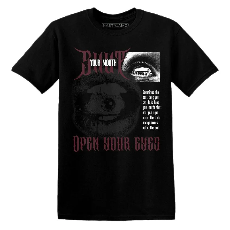All-Season Unisex Clothing Collection VaporMax Night Maron Burgundy NastyJamz T Shirt Match Shut Your Mouth All-Season Unisex Clothing Collection VaporMax Night Maron Burgundy NastyJamz T Shirt Match Shut Your Mouth