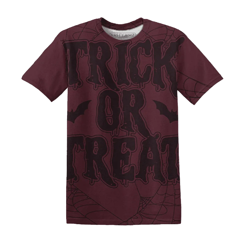 Contemporary Gender-Free Clothing Styles VaporMax Night Maron Burgundy NastyJamz T-Shirt Match Trick Or Treat All-Over Print Contemporary Gender-Free Clothing Styles VaporMax Night Maron Burgundy NastyJamz T-Shirt Match Trick Or Treat All-Over Print