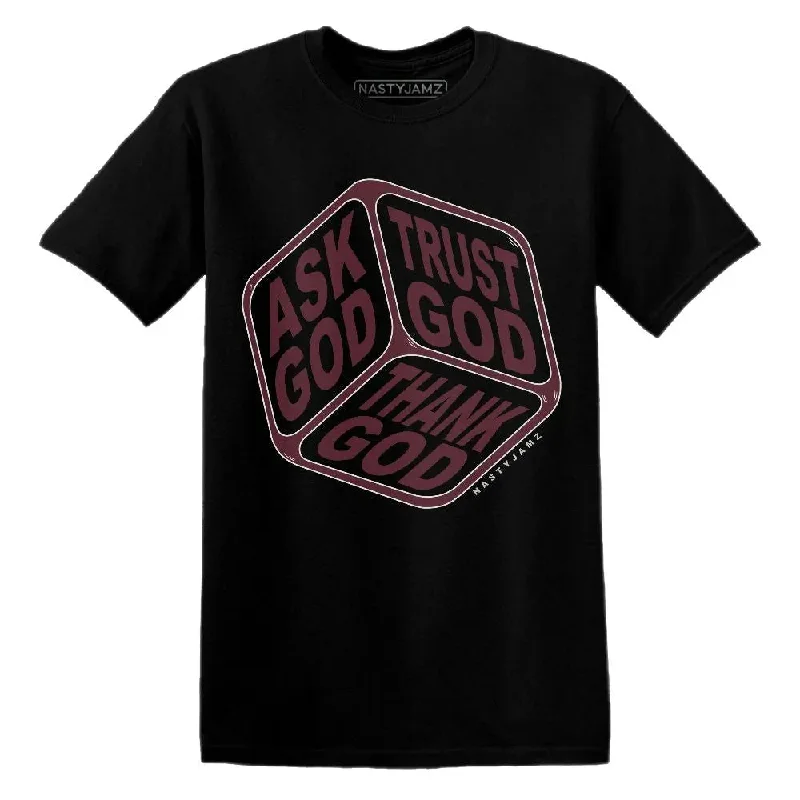Gender-Neutral Clothing Styles VaporMax Night Maron Burgundy NastyJamz T-Shirt Match Trust God Gender-Neutral Clothing Styles VaporMax Night Maron Burgundy NastyJamz T-Shirt Match Trust God