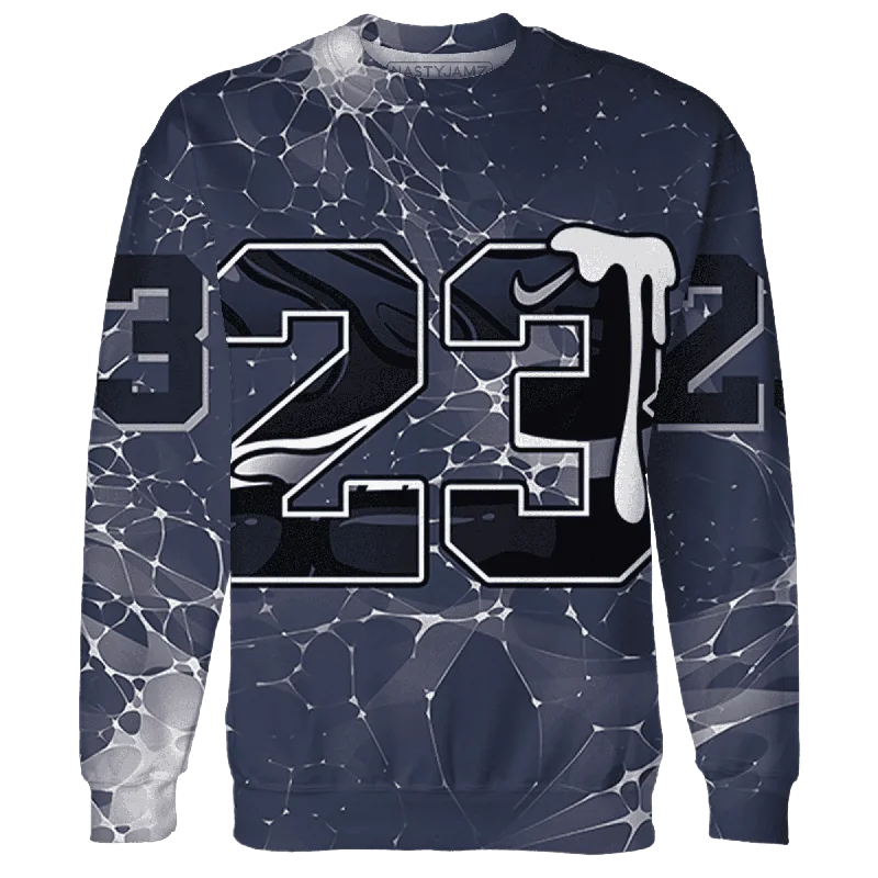 Contemporary Gender-Free Clothing Styles Stylish Statements VaporMax Plus Midnight Navy White Metallic Silver NastyJamz Sweatshirt Match 23 Sneaker All-Over Print Contemporary Gender-Free Clothing Styles Stylish Statements VaporMax Plus Midnight Navy White Metallic Silver NastyJamz Sweatshirt Match 23 Sneaker All-Over Print