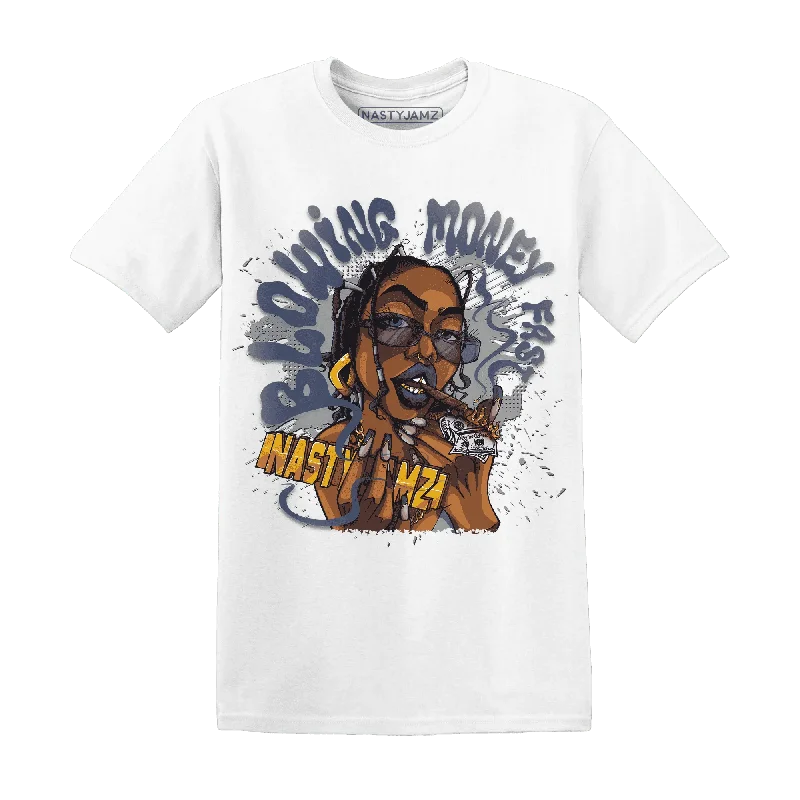 Unisex Casual Wear For All Seasons VaporMax Plus Midnight Navy White Metallic Silver NastyJamz T-Shirt Match Blowing Money Fast Girl Unisex Casual Wear For All Seasons VaporMax Plus Midnight Navy White Metallic Silver NastyJamz T-Shirt Match Blowing Money Fast Girl