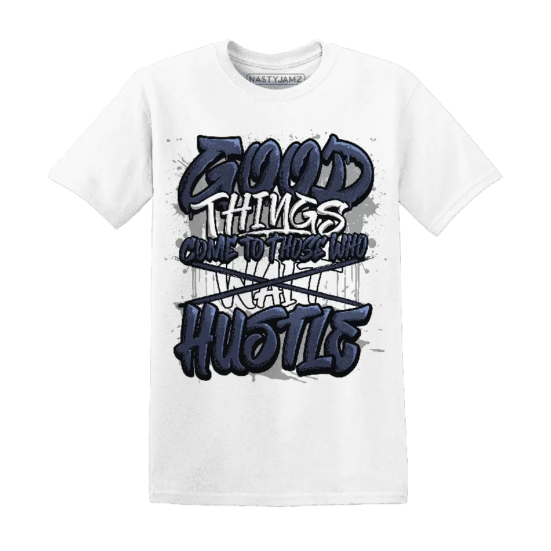 Oversized And Relaxed Unisex Fashion VaporMax Plus Midnight Navy White Metallic Silver NastyJamz T-Shirt Match Good Things Oversized And Relaxed Unisex Fashion VaporMax Plus Midnight Navy White Metallic Silver NastyJamz T-Shirt Match Good Things