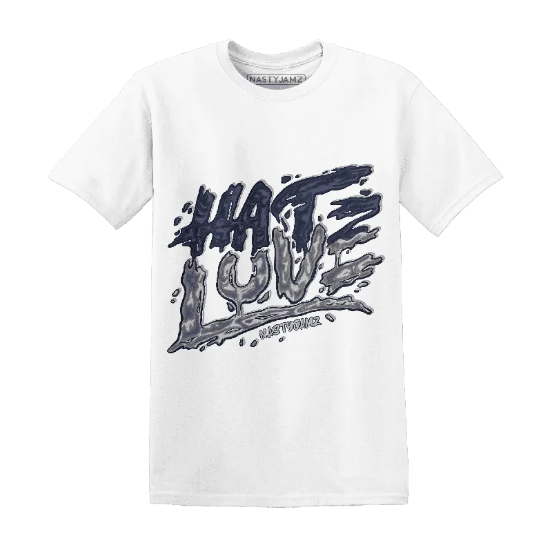 Relaxed-Fit Unisex Clothing Options VaporMax Plus Midnight Navy White Metallic Silver T-Shirt Match Love Hate Relaxed-Fit Unisex Clothing Options VaporMax Plus Midnight Navy White Metallic Silver T-Shirt Match Love Hate