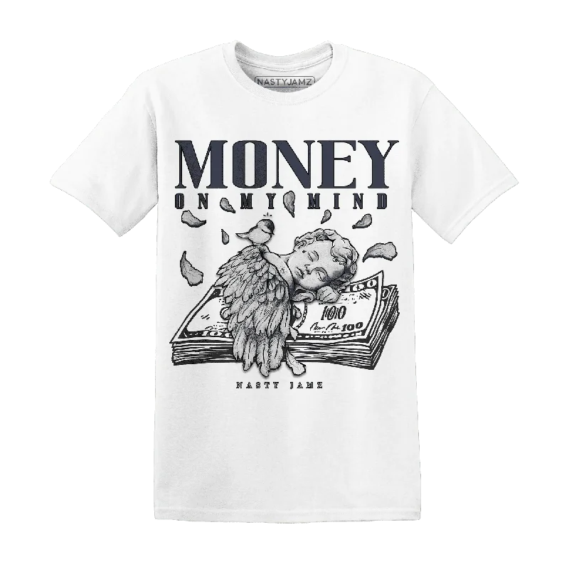 Minimalist Unisex Fashion Must-Haves VaporMax Plus Midnight Navy White Metallic Silver T-Shirt Match Money On My Mind Angel Minimalist Unisex Fashion Must-Haves VaporMax Plus Midnight Navy White Metallic Silver T-Shirt Match Money On My Mind Angel