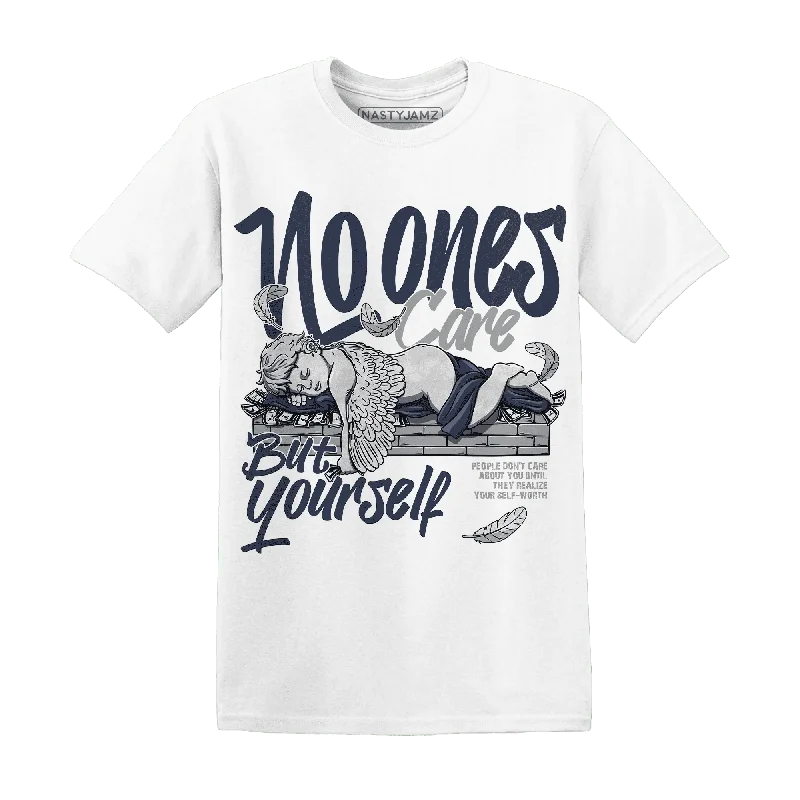 Fashion-Forward Gender-Neutral Outerwear VaporMax Plus Midnight Navy White Metallic Silver T-Shirt Match No Ones Care Fashion-Forward Gender-Neutral Outerwear VaporMax Plus Midnight Navy White Metallic Silver T-Shirt Match No Ones Care
