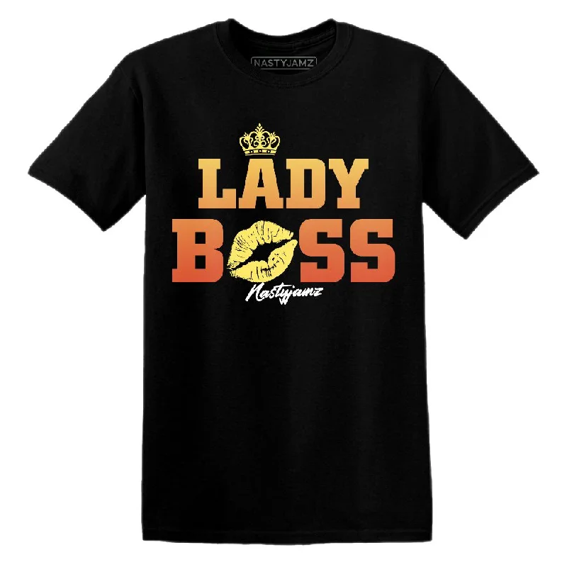 Gender-Neutral Clothing Styles VaporMax Sunset NastyJamz T-Shirt Match Lady Boss