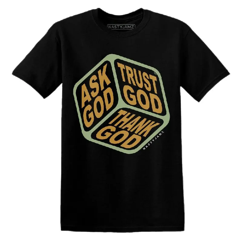 Stylish Unisex Outfit Ideas Wheat 13s NastyJamz T-Shirt Match Trust God