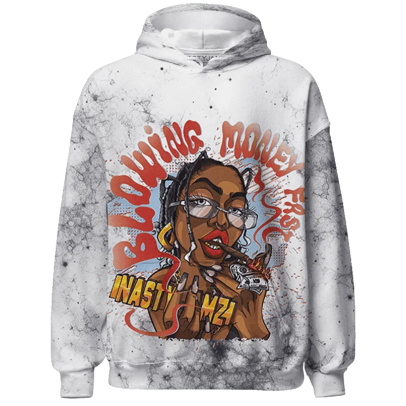Urban-Inspired Unisex Fashion Pieces Minimalist Fashion Sale NastyJamz White Navy 6s Hoodie Match Blowing Money Fast Girl All-Over Print Urban-Inspired Unisex Fashion Pieces Minimalist Fashion Sale NastyJamz White Navy 6s Hoodie Match Blowing Money Fast Girl All-Over Print