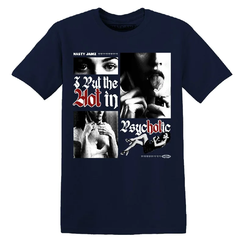 Classic Unisex Fashion Looks White Navy 6s NastyJamz Premium T Shirt Match Hot In Psychotic Classic Unisex Fashion Looks White Navy 6s NastyJamz Premium T Shirt Match Hot In Psychotic