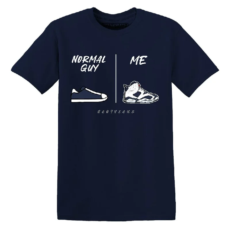 Gender-Neutral Fashion For Everyday Style White Navy 6s NastyJamz Premium T Shirt Match Normal Guy Shoe Gender-Neutral Fashion For Everyday Style White Navy 6s NastyJamz Premium T Shirt Match Normal Guy Shoe