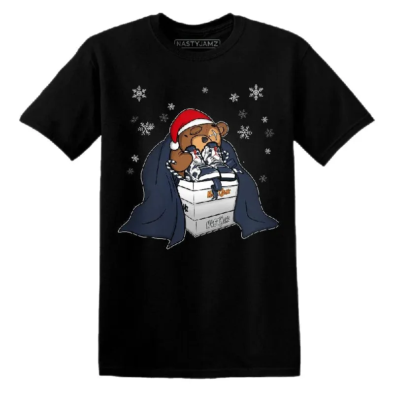 Modern Unisex Streetwear Outfits White Navy 6s NastyJamz T-Shirt Match BER Christmas Modern Unisex Streetwear Outfits White Navy 6s NastyJamz T-Shirt Match BER Christmas