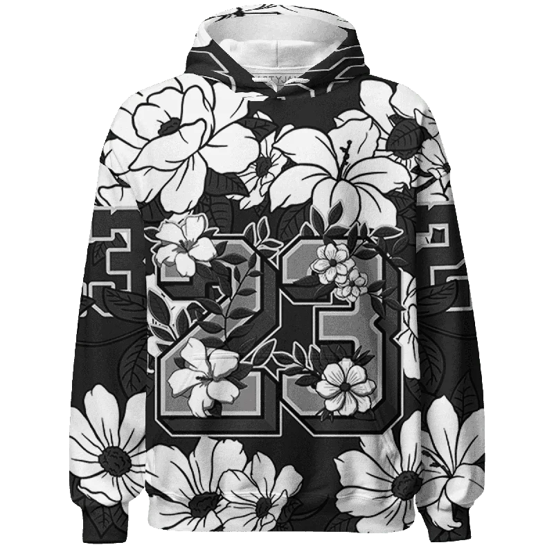 Comfortable Gender-Free Fashion Choices Casual Yet Chic Sales NastyJamz White Thunder 4s Hoodie Match 23 Floral Flower All-Over Print Comfortable Gender-Free Fashion Choices Casual Yet Chic Sales NastyJamz White Thunder 4s Hoodie Match 23 Floral Flower All-Over Print