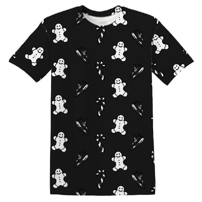 Urban Unisex Fashion Outfits White Thunder 4s NastyJamz T-Shirt Match Candy Cookie Kicks All-Over Print Urban Unisex Fashion Outfits White Thunder 4s NastyJamz T-Shirt Match Candy Cookie Kicks All-Over Print
