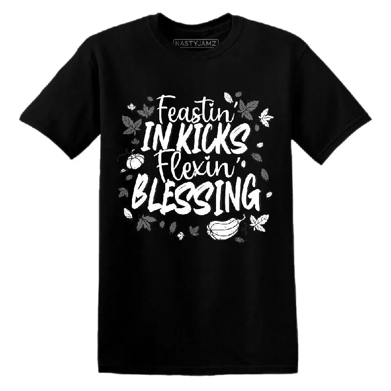 Trendy Unisex Streetwear Fashion White Thunder 4s NastyJamz T-Shirt Match Kicks Feasting Trendy Unisex Streetwear Fashion White Thunder 4s NastyJamz T-Shirt Match Kicks Feasting