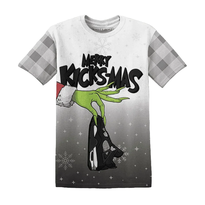 Versatile And Stylish Unisex Apparel White Thunder 4s NastyJamz T-Shirt Match Merry Kicksmas All-Over Print Versatile And Stylish Unisex Apparel White Thunder 4s NastyJamz T-Shirt Match Merry Kicksmas All-Over Print