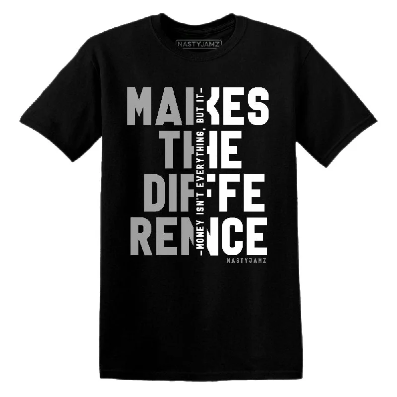 Gender-Neutral Trendy Clothing Styles White Thunder 4s NastyJamz T-Shirt Match Money Makes Difference Gender-Neutral Trendy Clothing Styles White Thunder 4s NastyJamz T-Shirt Match Money Makes Difference