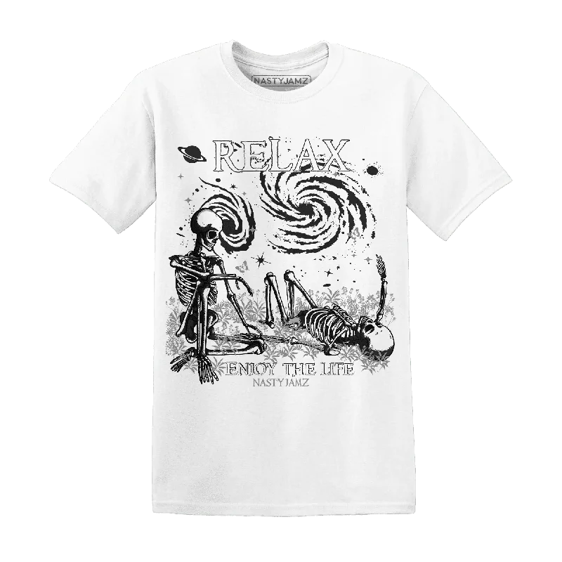 Sleek And Contemporary Gender-Free Outfits White Thunder 4s NastyJamz T-Shirt Match Relax Sleek And Contemporary Gender-Free Outfits White Thunder 4s NastyJamz T-Shirt Match Relax