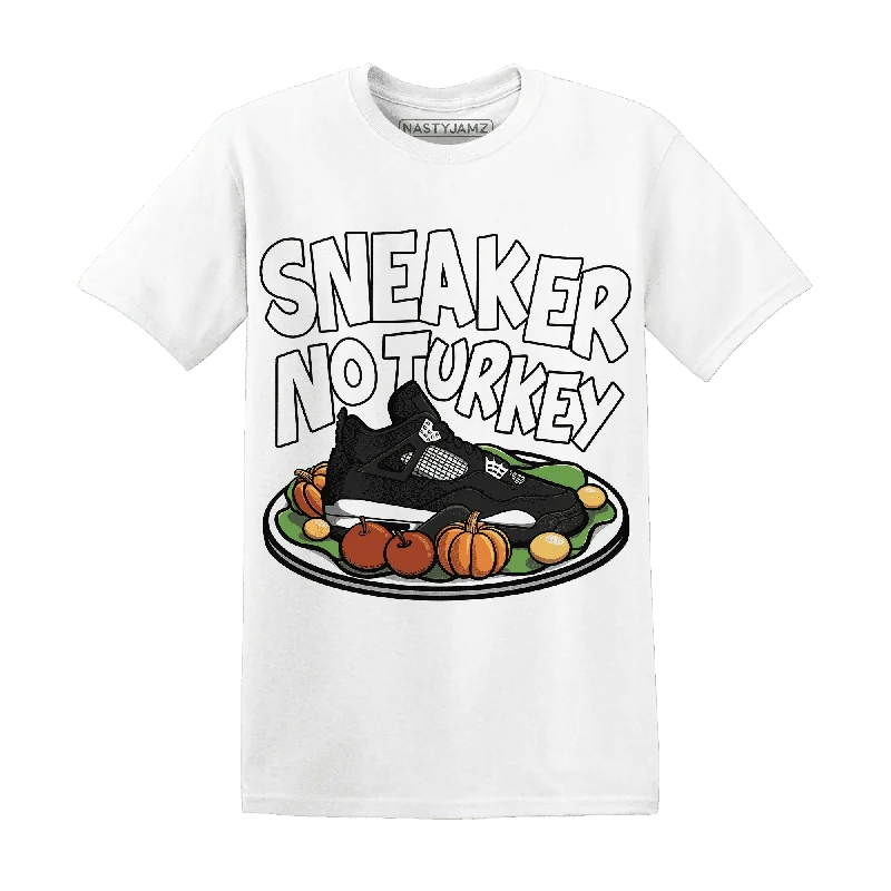 Stylish Unisex Outfit Ideas White Thunder 4s NastyJamz T-Shirt Match Sneaker No Turkey Stylish Unisex Outfit Ideas White Thunder 4s NastyJamz T-Shirt Match Sneaker No Turkey