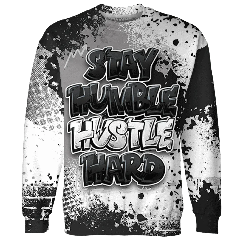 Urban-Inspired Unisex Fashion Trends Classic Chic Deals NastyJamz White Thunder 4s Sweatshirt Match Stay Humble Hustle Hard All-Over Print Urban-Inspired Unisex Fashion Trends Classic Chic Deals NastyJamz White Thunder 4s Sweatshirt Match Stay Humble Hustle Hard All-Over Print
