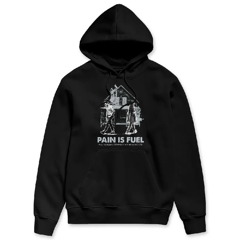 Modern Unisex Streetwear Outfits Retro Style Promotions Wolf Grey 12s NastyJamz Hoodie Match Pain Is Fuel Modern Unisex Streetwear Outfits Retro Style Promotions Wolf Grey 12s NastyJamz Hoodie Match Pain Is Fuel