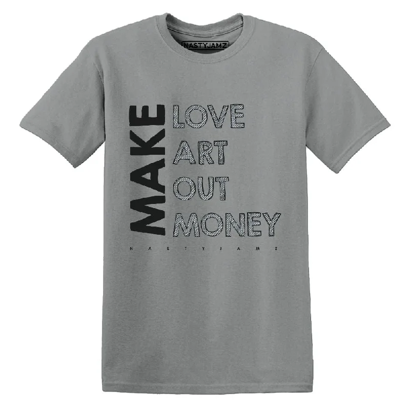 Sleek And Comfortable Unisex Wear Wolf Grey 12s NastyJamz Premium T Shirt Match Make Your Own Sleek And Comfortable Unisex Wear Wolf Grey 12s NastyJamz Premium T Shirt Match Make Your Own