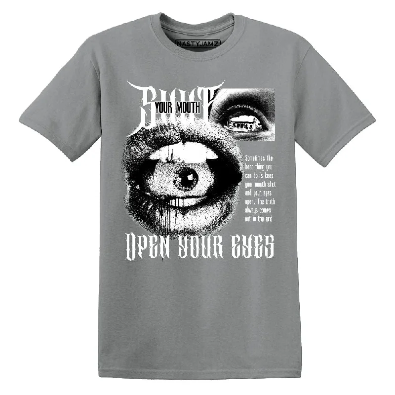 Elegant And Minimal Gender-Free Clothing Wolf Grey 12s NastyJamz Premium T Shirt Match Shut Your Mouth Elegant And Minimal Gender-Free Clothing Wolf Grey 12s NastyJamz Premium T Shirt Match Shut Your Mouth