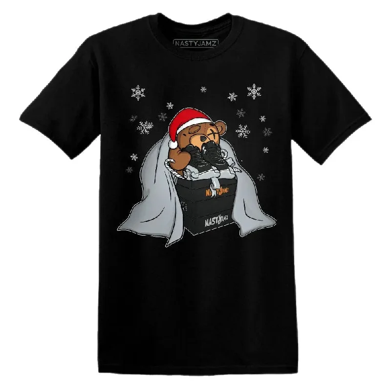 Oversized Unisex Fashion Pieces Wolf Grey 12s NastyJamz T-Shirt Match BER Christmas