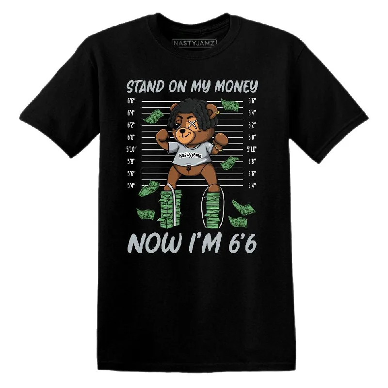 Classic Unisex Fashion Looks Wolf Grey 12s NastyJamz T-Shirt Match BER Stand On Money Classic Unisex Fashion Looks Wolf Grey 12s NastyJamz T-Shirt Match BER Stand On Money