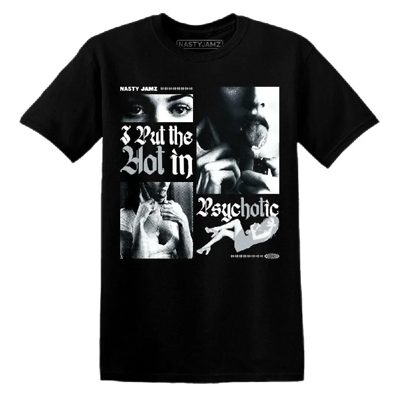 Urban-Inspired Unisex Fashion Pieces Wolf Grey 12s NastyJamz T-Shirt Match Hot In Psychotic Urban-Inspired Unisex Fashion Pieces Wolf Grey 12s NastyJamz T-Shirt Match Hot In Psychotic