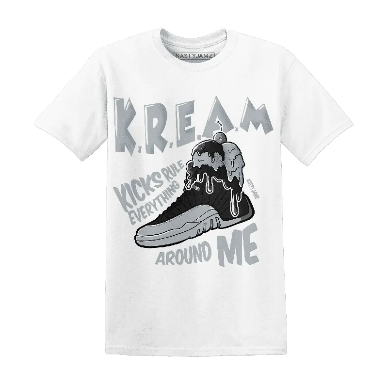 Sustainable And Ethical Unisex Clothing Wolf Grey 12s NastyJamz T-Shirt Match Kream Sneaker Sustainable And Ethical Unisex Clothing Wolf Grey 12s NastyJamz T-Shirt Match Kream Sneaker