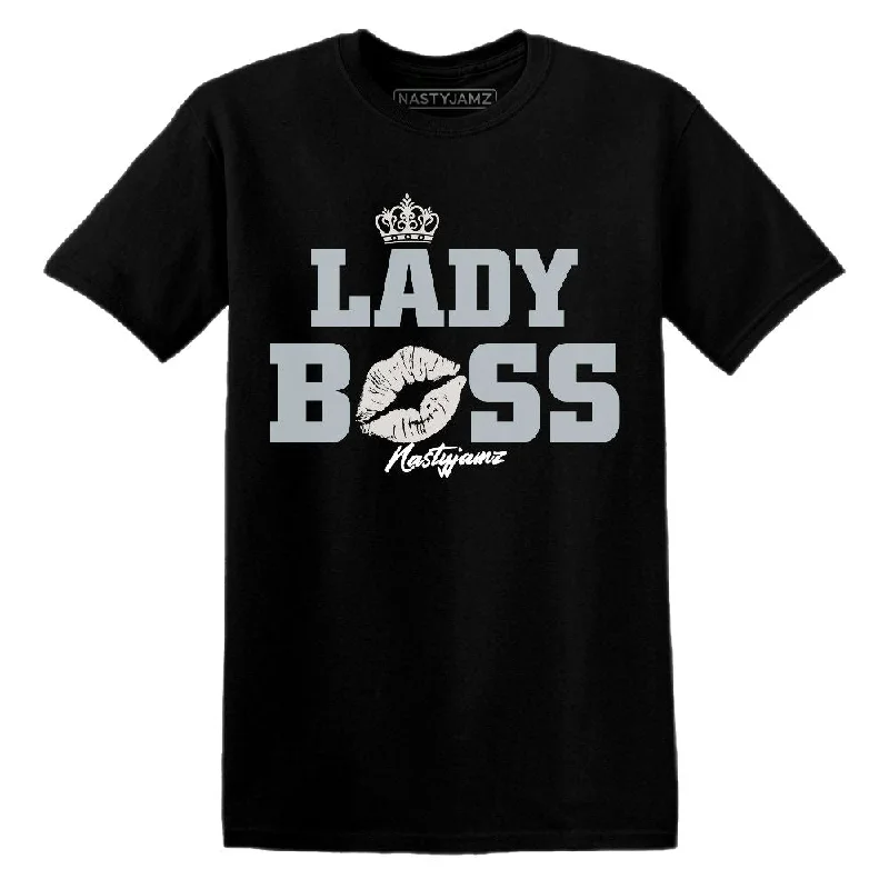 Breathable And Lightweight Unisex Wear Wolf Grey 12s NastyJamz T-Shirt Match Lady Boss Breathable And Lightweight Unisex Wear Wolf Grey 12s NastyJamz T-Shirt Match Lady Boss