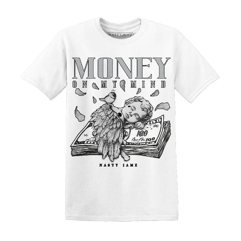 Stylish Unisex Outfit Ideas Wolf Grey 12s NastyJamz T-Shirt Match Money On My Mind Angel Stylish Unisex Outfit Ideas Wolf Grey 12s NastyJamz T-Shirt Match Money On My Mind Angel