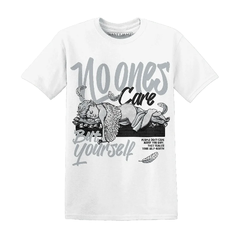 Sleek And Stylish Unisex Outerwear Wolf Grey 12s NastyJamz T-Shirt Match No Ones Care Sleek And Stylish Unisex Outerwear Wolf Grey 12s NastyJamz T-Shirt Match No Ones Care