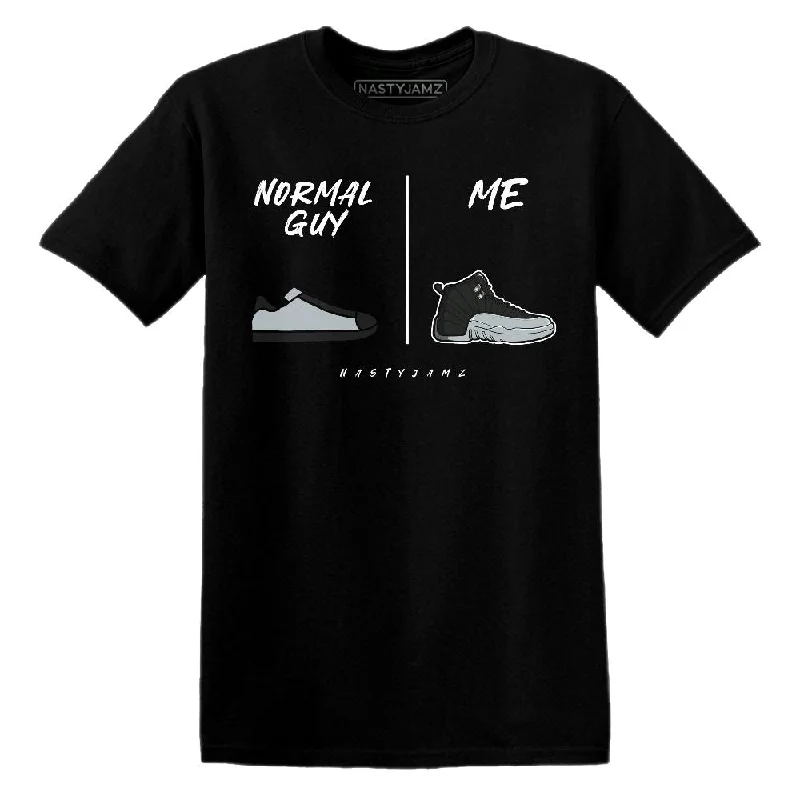 Unisex Casual Wear For All Seasons Wolf Grey 12s NastyJamz T-Shirt Match Normal Guy Shoe Unisex Casual Wear For All Seasons Wolf Grey 12s NastyJamz T-Shirt Match Normal Guy Shoe