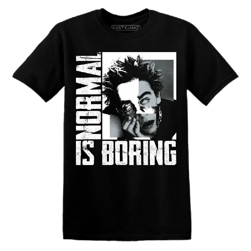 Comfortable And Stylish Unisex Outfits Wolf Grey 12s NastyJamz T-Shirt Match Normal Is Boring Comfortable And Stylish Unisex Outfits Wolf Grey 12s NastyJamz T-Shirt Match Normal Is Boring