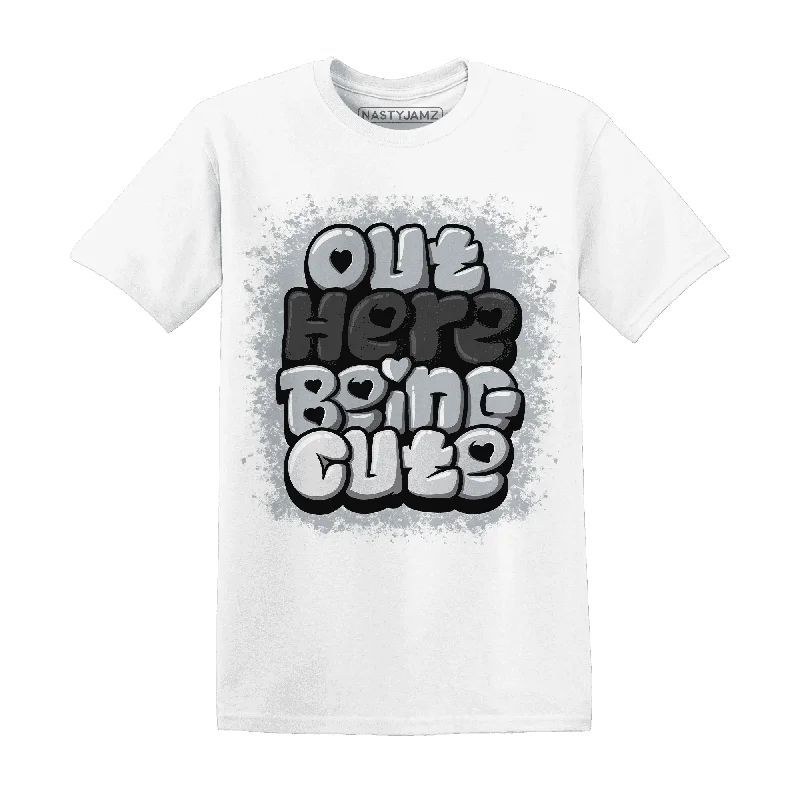 Comfortable Gender-Free Fashion Choices Wolf Grey 12s NastyJamz T-Shirt Match Out Here Being Cute Comfortable Gender-Free Fashion Choices Wolf Grey 12s NastyJamz T-Shirt Match Out Here Being Cute