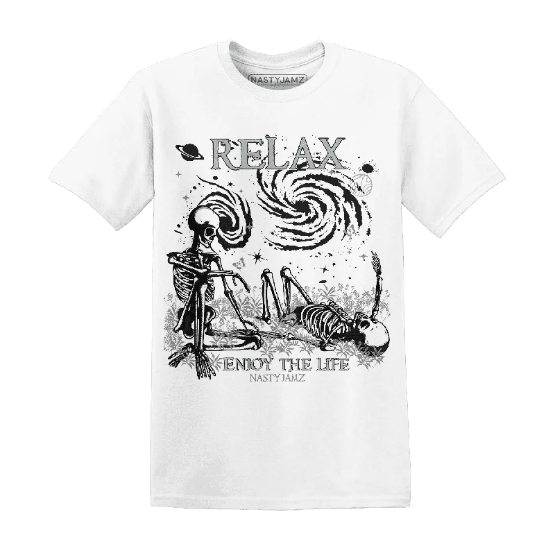 Effortless And Modern Unisex Dressing Wolf Grey 12s NastyJamz T-Shirt Match Relax